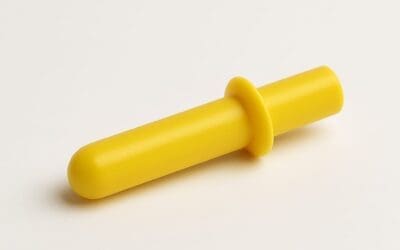 Caps Plugs de silicone com flange SÉRIE CPM