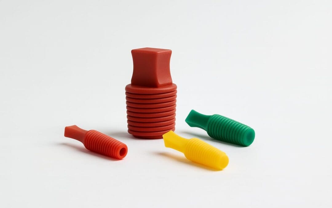 Plugs cônicos de silicone SÉRIE FPM com puxador