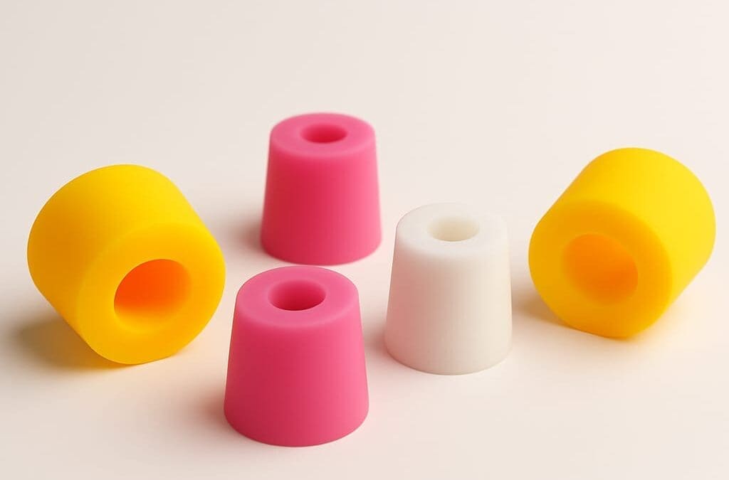 Plugs cônicos ocos de silicone SÉRIE HTPM